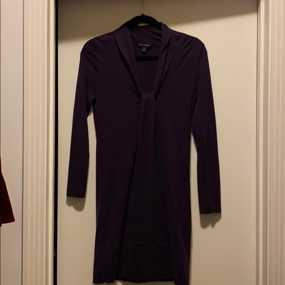 Banana Republic Plum Light Sweater Dress